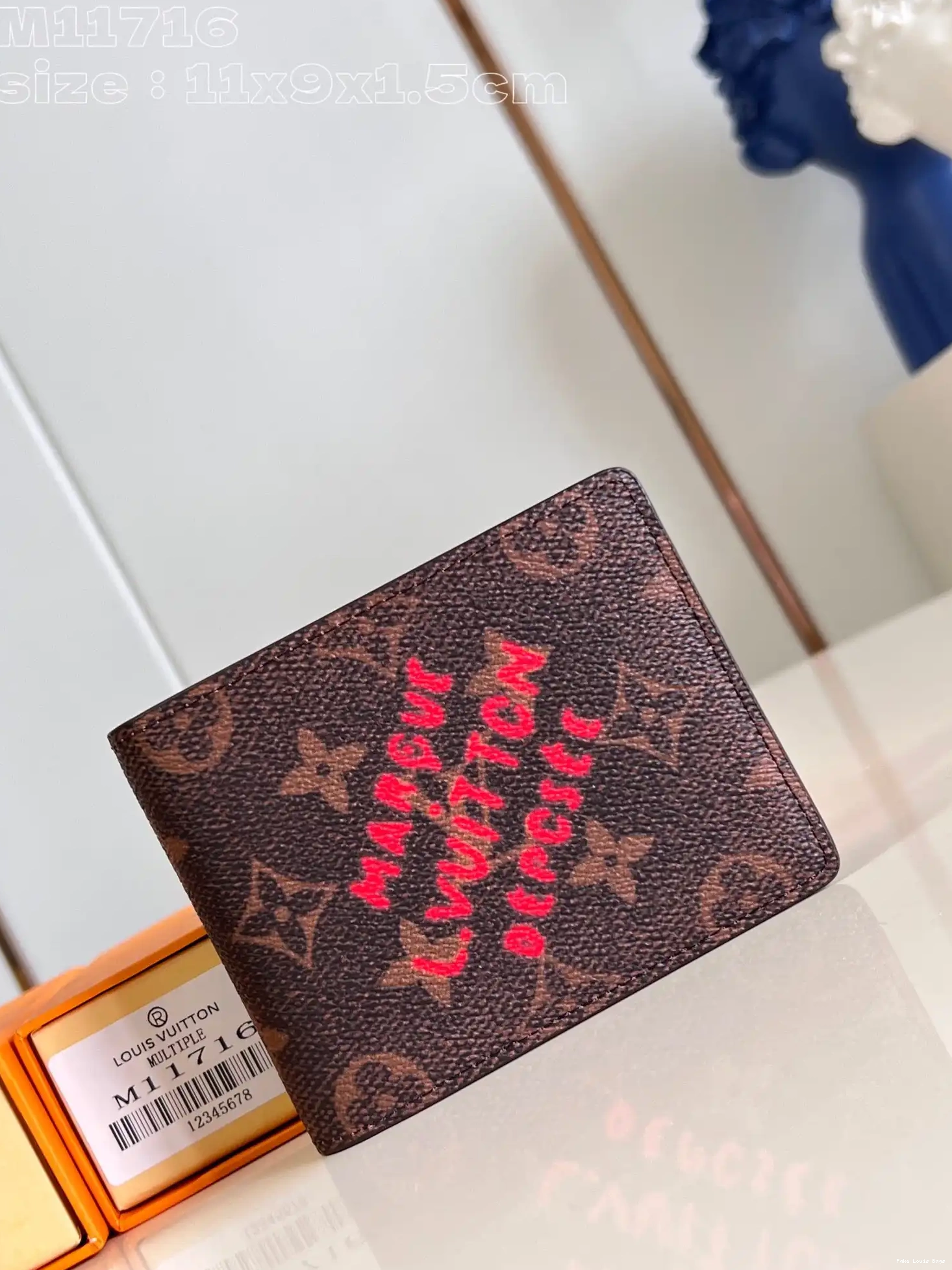 Repzbay MULTIPLE LOUIS VUITTON WALLET-11.5*9*1.5cm 0706